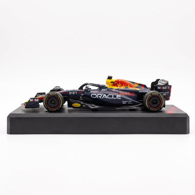 F1 alarm clock seen from the side